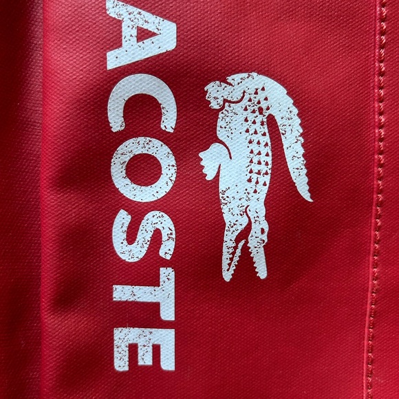 Lacoste Red Crossbody Bag - Picture 2 of 4